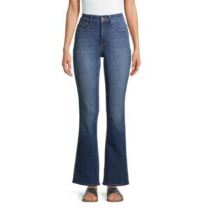 NWT Time and Tru Womens High Rise Slim Bootcut Jeans – Midwash, 16 Western-Style